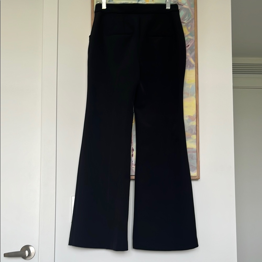 Express high rise editor flare Black Trousers 4R - Picture 9 of 9